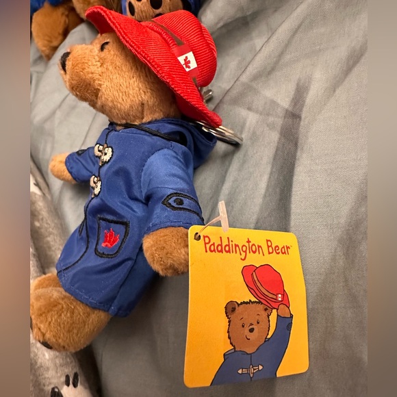 New with tag Paddington bear key chain/ stuffed toy - Picture 5 of 8